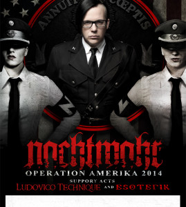Nachtmahr – 2014 North American Tour Poster
